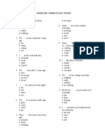 Simple Past Tense