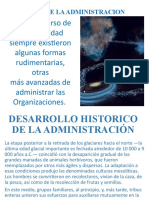 Historia de La Administracion