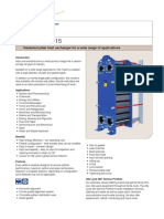 Alfa Laval M15: Gasketed Plate Heat Exchanger For A Wide Range of Applications