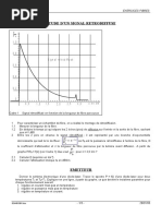 Etude D'Un Signal Retrodiffuse: TS2 Photonique Exercices Fibres