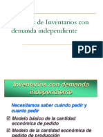 Modelos Inventarios Dda Independiente