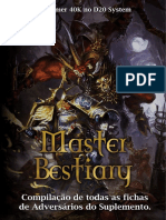 D20-Master Bestiary para Warhammer 40k