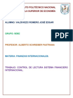 18 Control de Lectura (Sistema Financiero y Monetario Internacional)