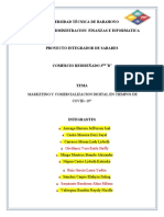 PROYECTO INTEGRADOR DE SABERES Segundo