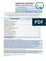 Izzyfernandez Evaluation of VTFT I Intern