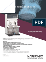 Tablet Disintegration Tester - DT 1000 21 X 28 - Apr-19