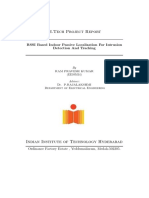 RSSI Based Indoor Passive Localization For Intrusion