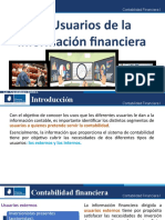 1.5 Usuarios de La Información Financiera