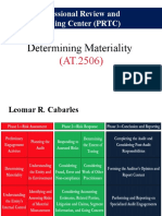 At.2506 Determining Materiality