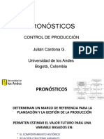 Pronosticos - Medidas de Ajuste