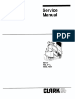 Clark PT7 Service Repair Manual