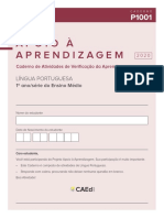 Apoio À Aprendizagem: Língua Portuguesa