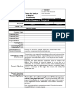 Part I - Research Proposal: St. Paul University Surigao College of Engineering