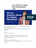 How To Convince Clients For Digital Marketing