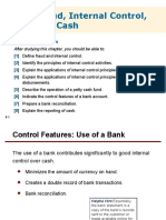 Fraud, Internal Control, and Cash: Learning Objectives