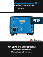 Manual de Instruções Do MCR-1 MINIPA