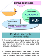 Engineering Economics: Ali Salman