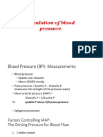 Regulation of BP