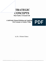 STRATEGIC CONCEPTS by Dr. J. Robert Clinton