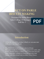 Project On Parle Biscuit Making