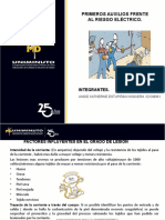 Primeros Auxilios Frente Al Riesgo Electrico