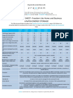 Freedom Lite Home and Business 52V Battery Spec Sheet Rev12 April 2020