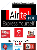 Sales and Distribution Channel of Airtel