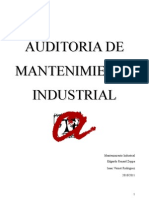 Auditoria Mantenimiento