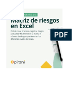 Matriz de Riesgos en Excel