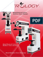 Brinell Rockwell Vickers Hardness Tester (Electric)