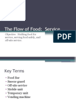 The Flow of Food Service