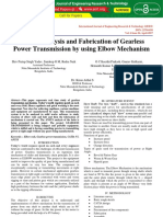 Design Analysis and Fabrication of Gearless Power