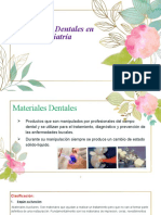 Materiales Dentales en Odontopediatria