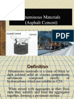 Bituminous Materials (Asphalt Cement)