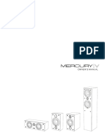 Tannoy Mercury V Owners Manual