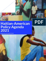 Haitian American Policy Agenda