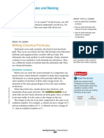 Reading Essentials - Writing Formulas and Naming Compounds