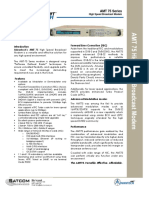 Forward Error Correction (FEC) : AMT 75 Series