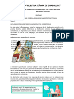 Lectura Sobre Planificación Curricular