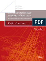 Methodes Statistiques en Sciences Humaines - Exercices