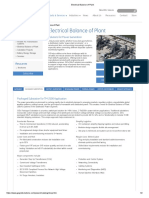 Electrical Balance of Plant