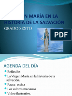 La Virgen María en La Historia de La Salvación Grado Sexto