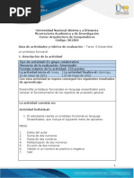 Guia de Actividades y Rubrica de Evaluacion - Tarea 6 - Desarrollar de Un Prototipo Funcional