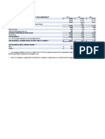 The Procter & Gamble Company Consolidated Statements of Earnings