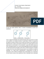 Atividade 3. Sintese Do Vermelho de Monolite. Eduardo Araujo de Oliveira