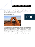 10 Natural Wonders: Arches National Park, Utah