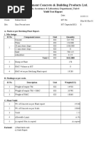 Crown Cement Concrete & Building Products LTD.: Quality Assurance & Laboratory Department - Unit-6