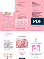 Tríptico Cáncer de Mama