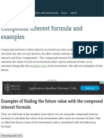 Compound Interest Formula and Examples - MathBootCamps