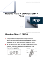 Microfine Filters™ CMP-D and CMP-P Filters: FSS-MF